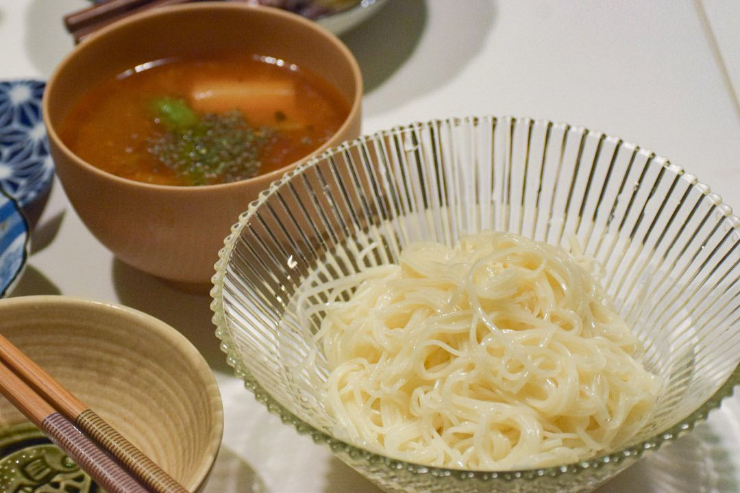 香川小豆島│素麺│スープカレーつけ素麺
